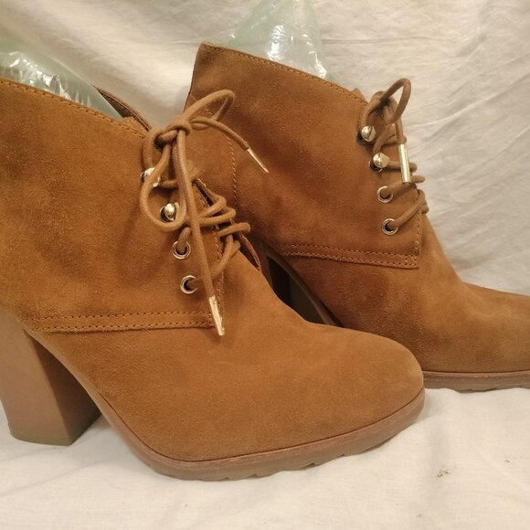 Michael Kors Elliott Bootie Genuine Leather Suede - Picture 4 of 12